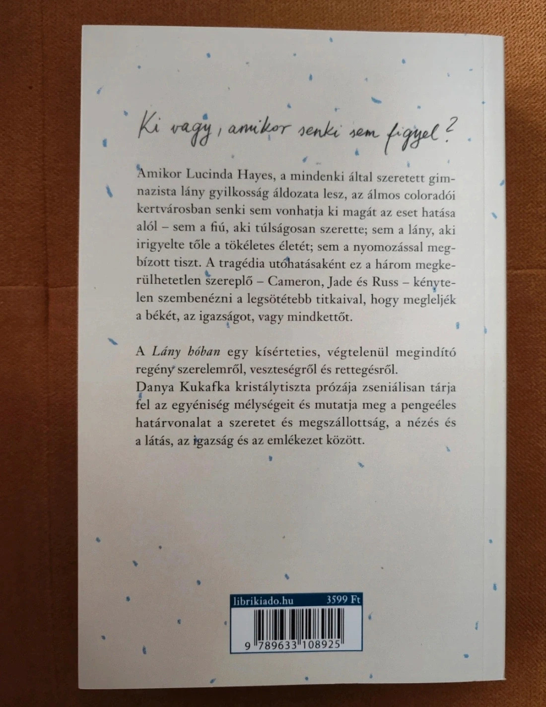Új! Danya Kukafka - Lány a hóban 2