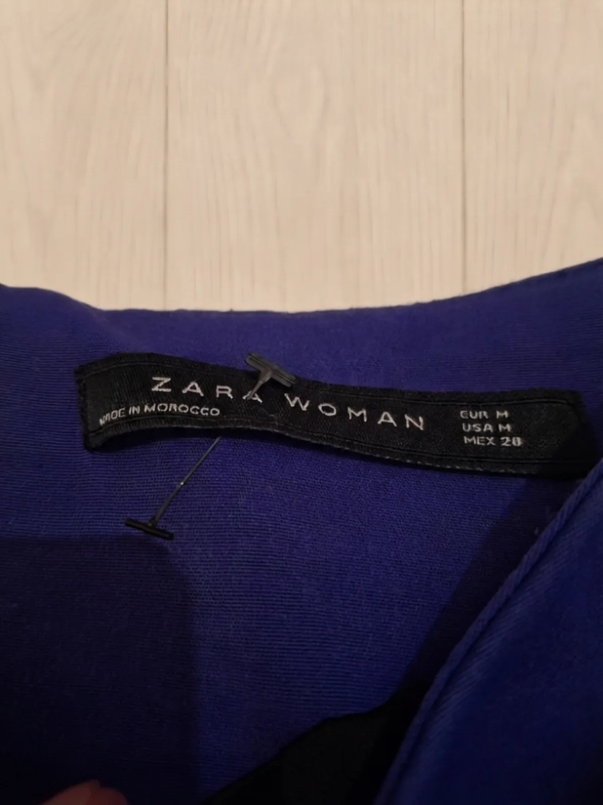 Új Zara királykék női ruha 4