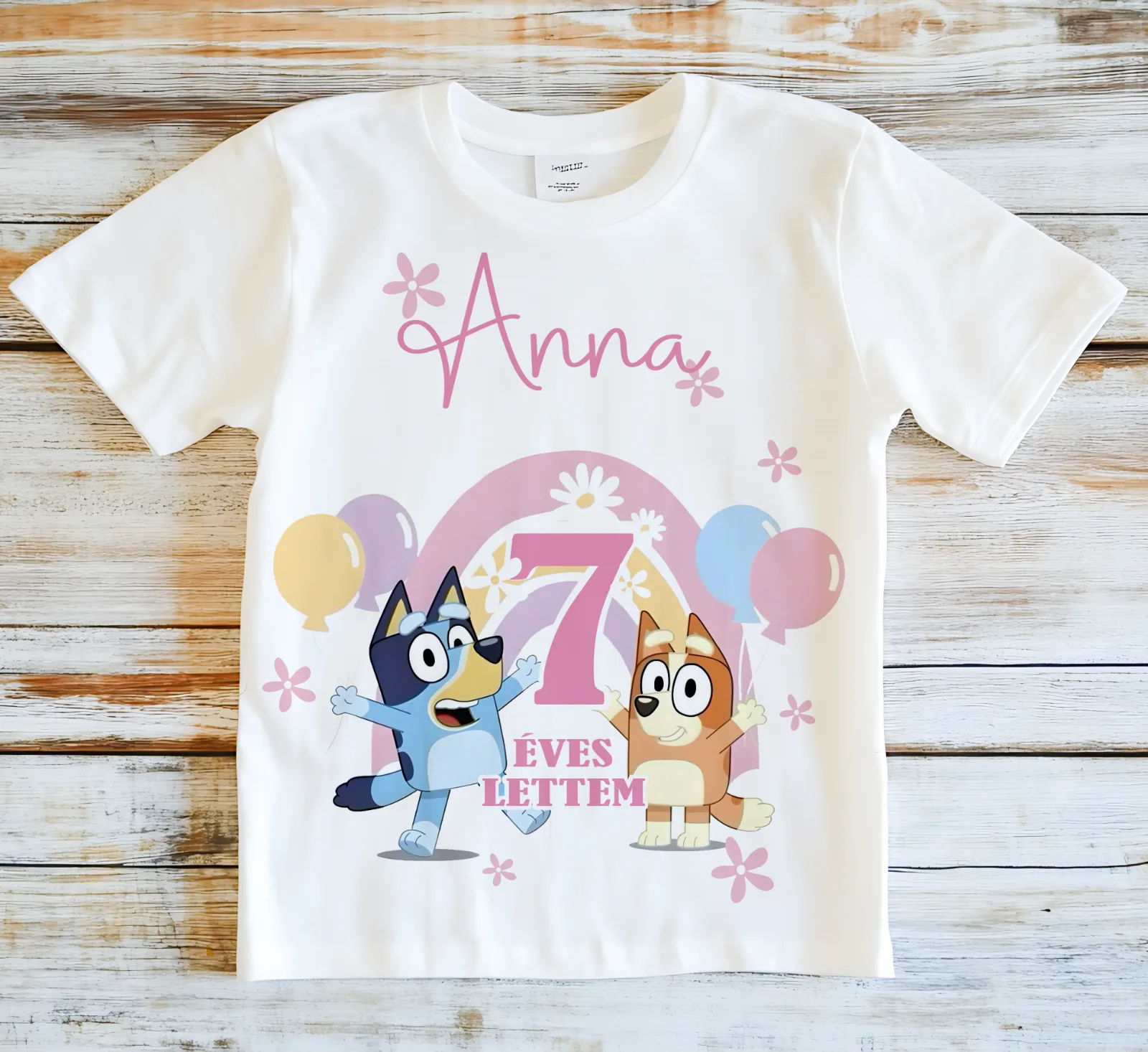 Birthday T-shirt - with own name