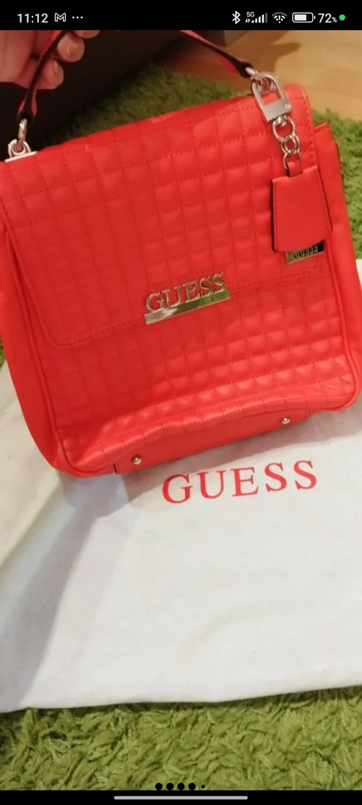 Guess korall színű hátizsák 2