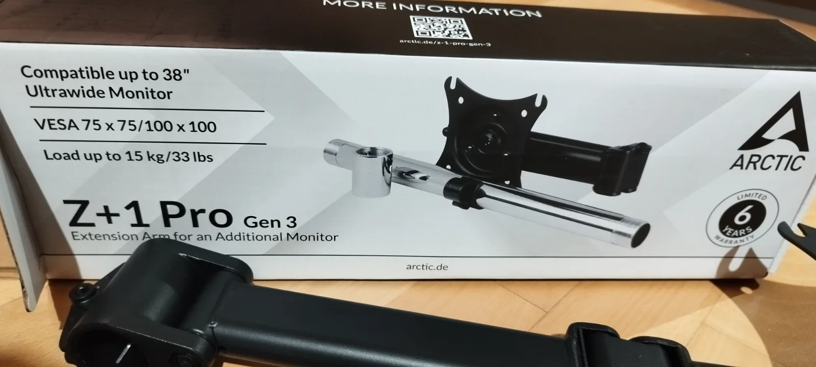 Arctic Z+1 Pro (3.gen) monitorállvány kiegészítő 1