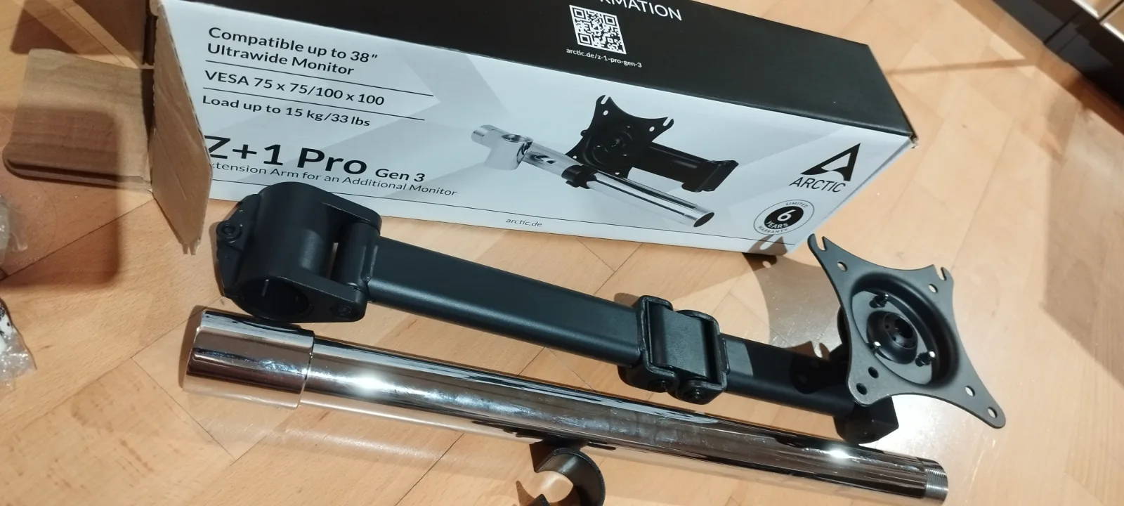Arctic Z+1 Pro (3.gen) monitorállvány kiegészítő 2