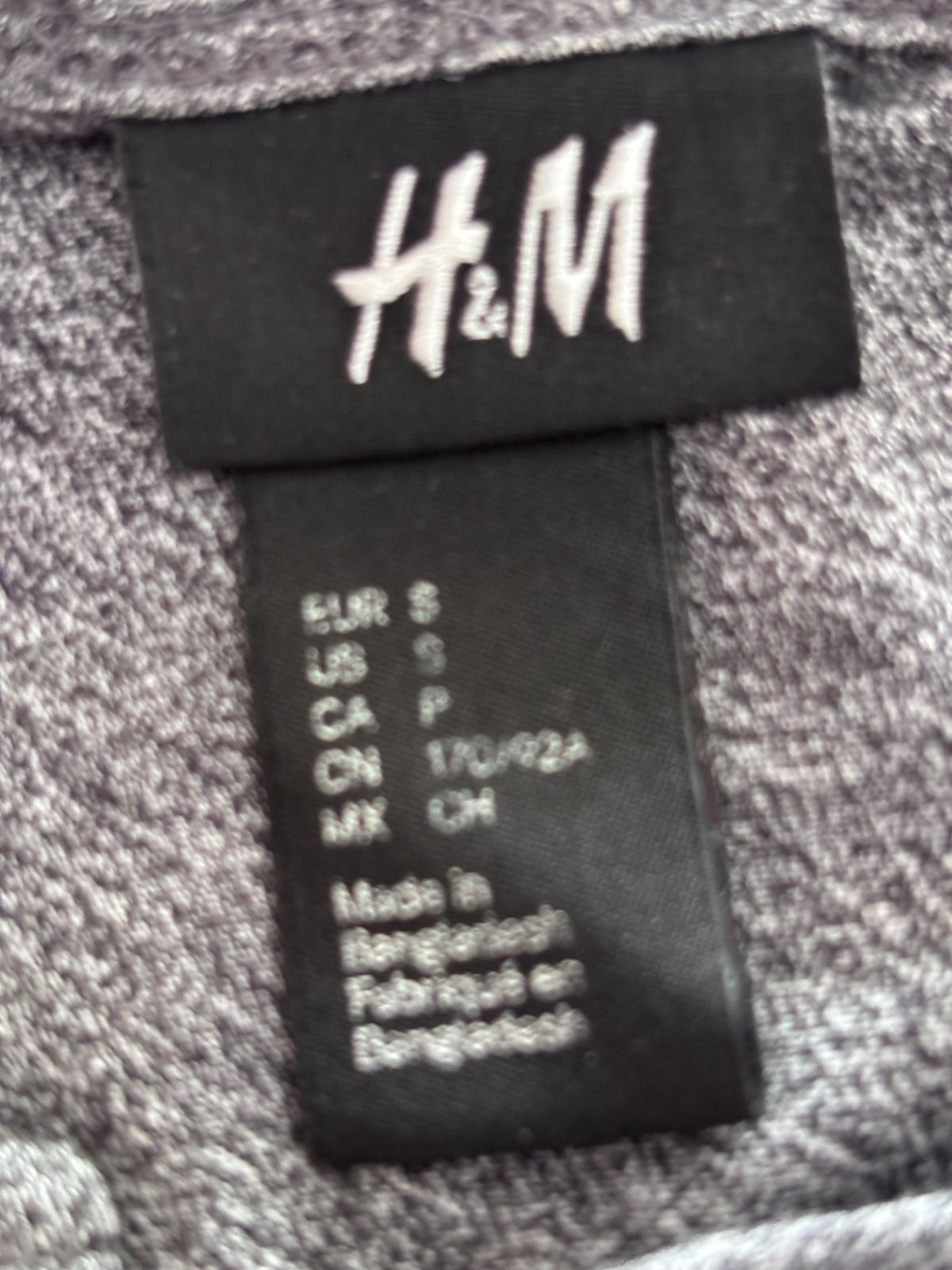 H&M férfi hosszú ujjú felső – S 2