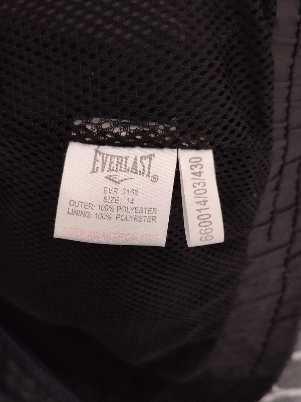Everlast fekete női mellény 4