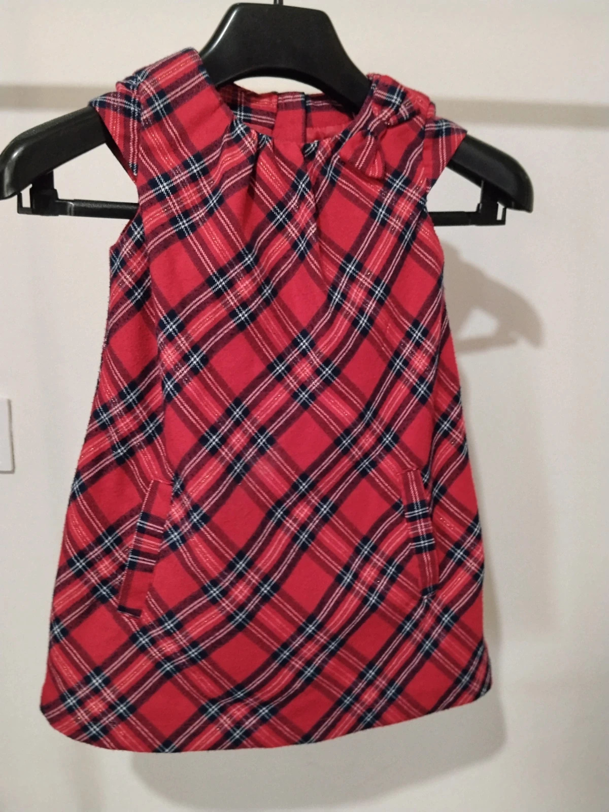 H&M kislány alkalmi zsebes ruha 1