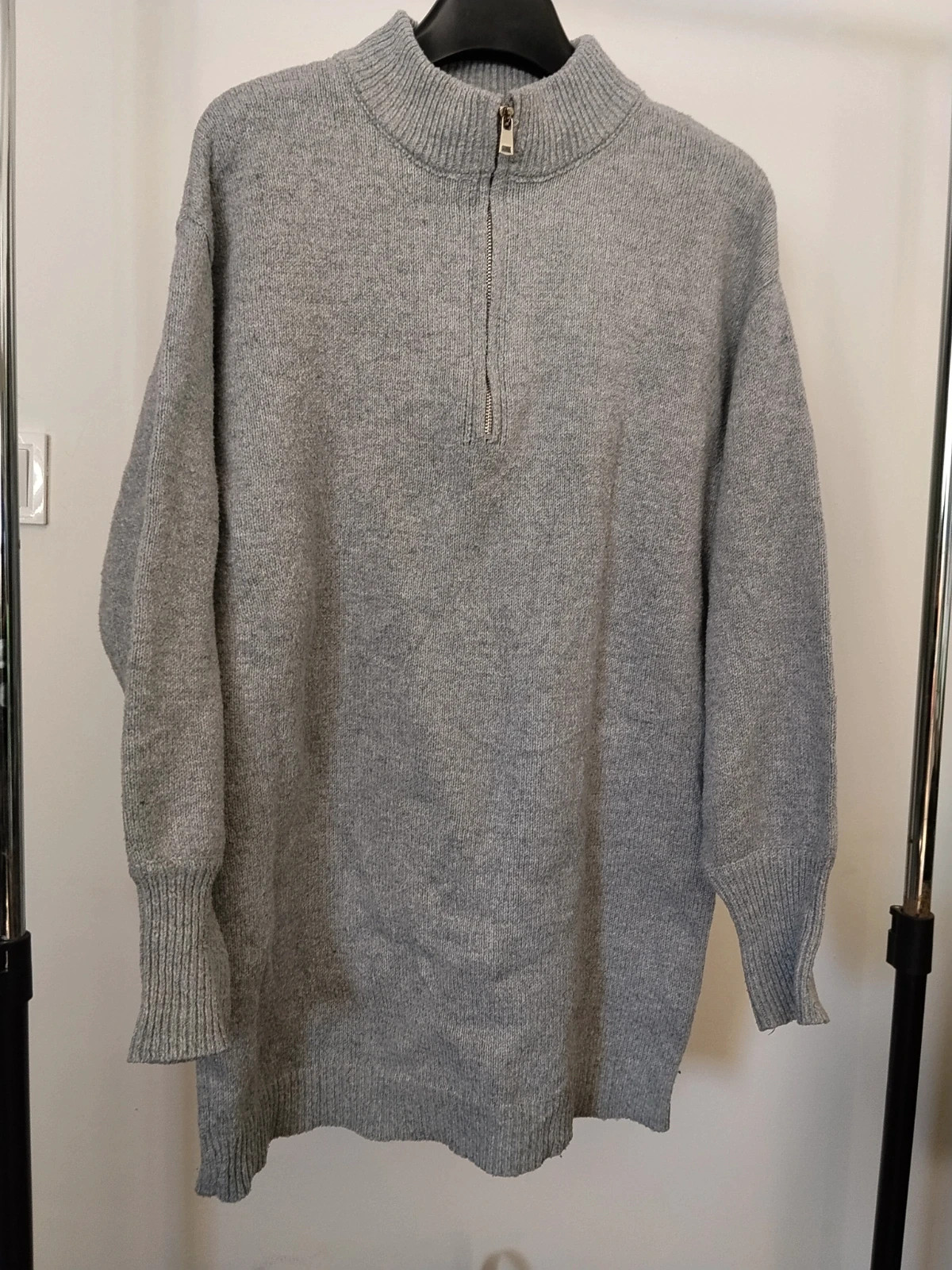 Shein női oversize kötött pulcsi 1