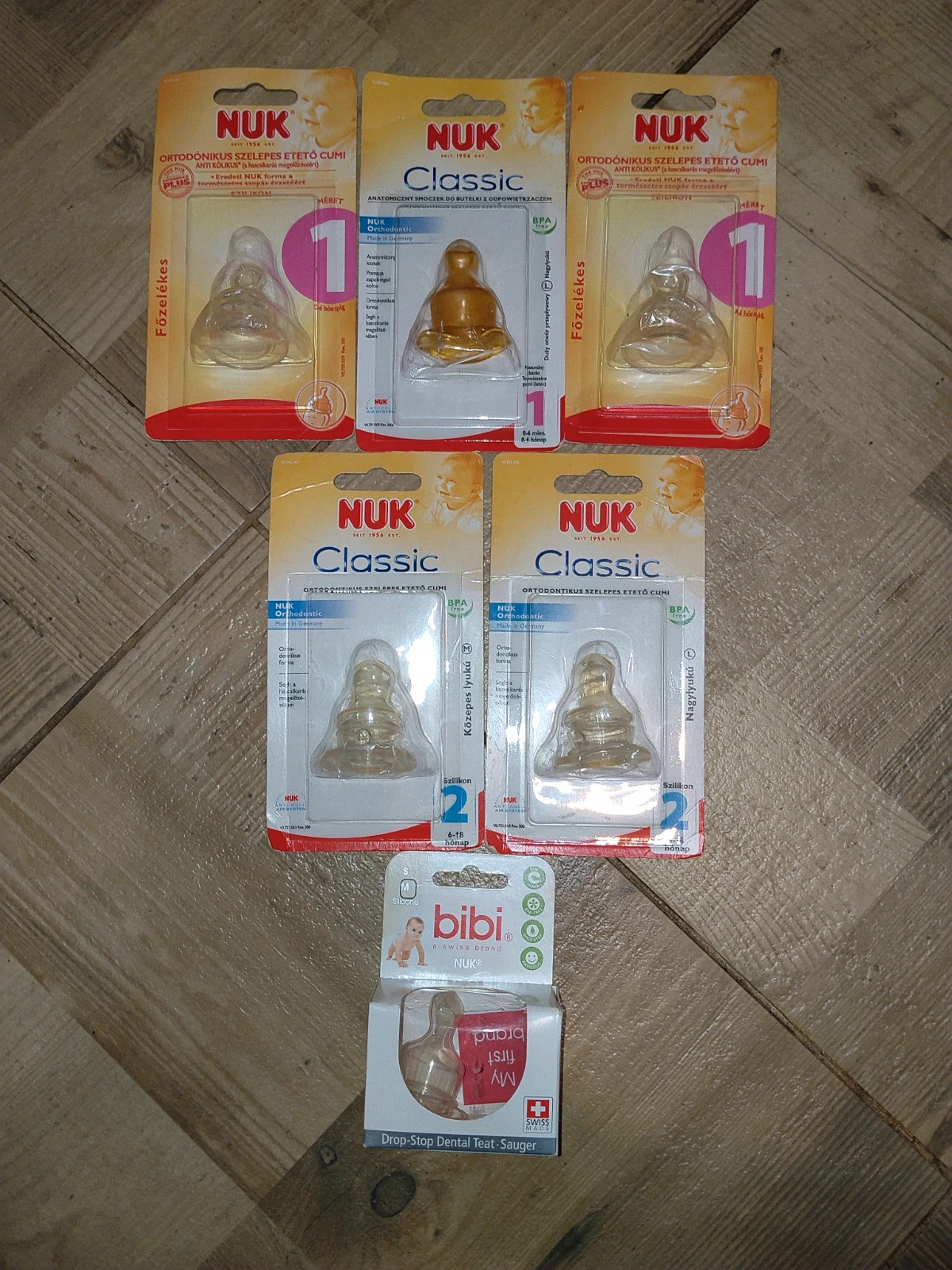 NUK etetőcumi 1