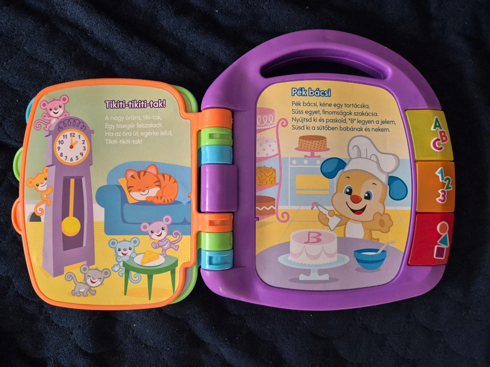 Fisher Price Mesemondókák, mesélő könyv 3