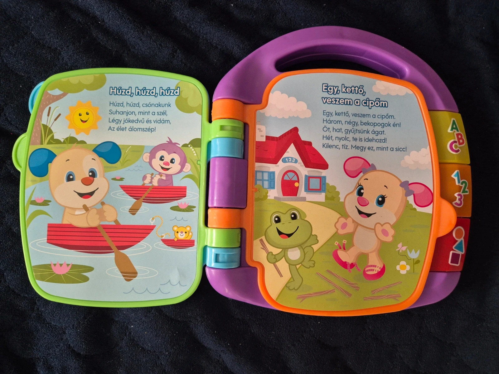 Fisher Price Mesemondókák, mesélő könyv 4