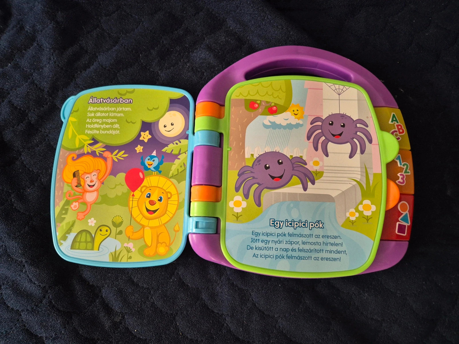 Fisher Price Mesemondókák, mesélő könyv 2