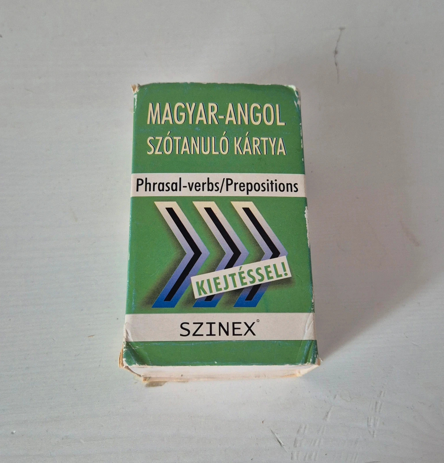 Magyar-Angol szótanuló kártya (prepozíciók) 1