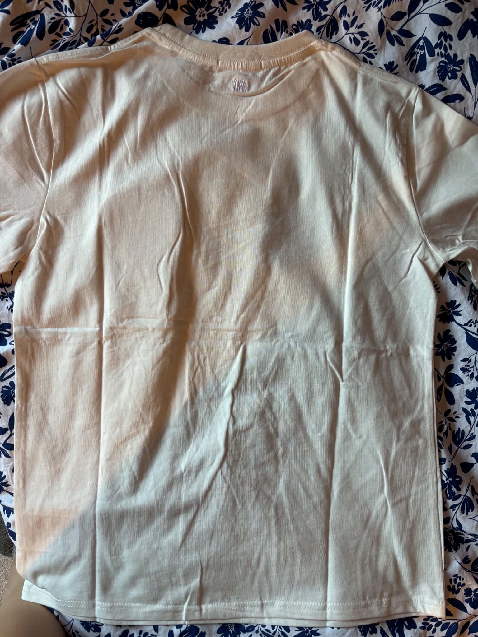 AMI Paris Red Ami de Coeur T-Shirt White Size M BNWT 4