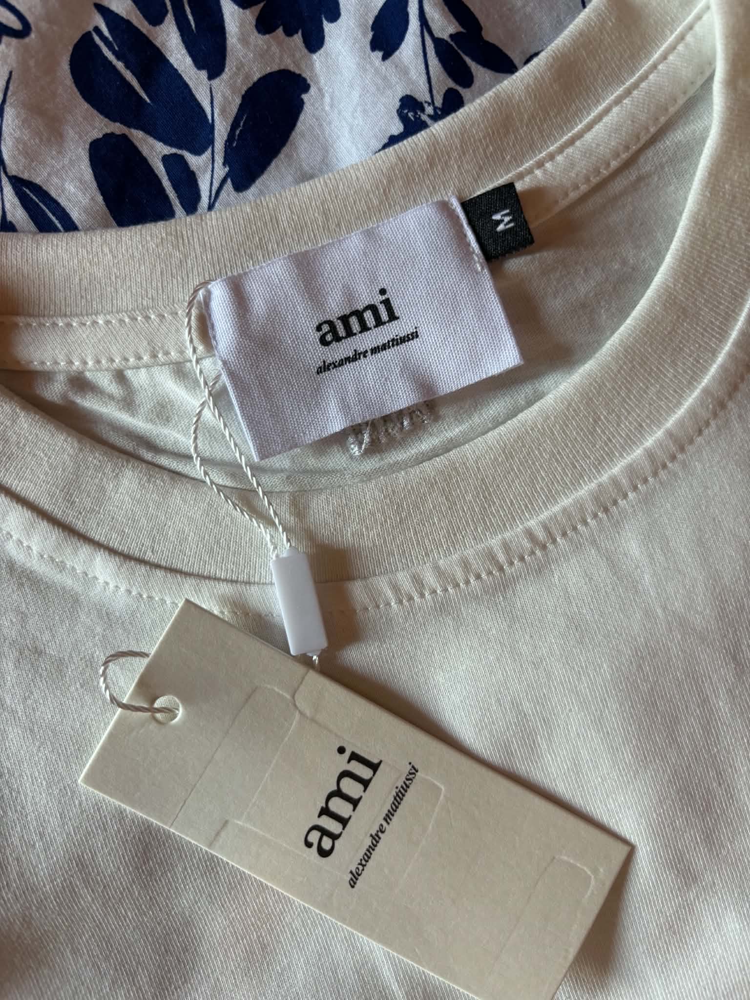 AMI Paris Red Ami de Coeur T-Shirt White Size M BNWT 3