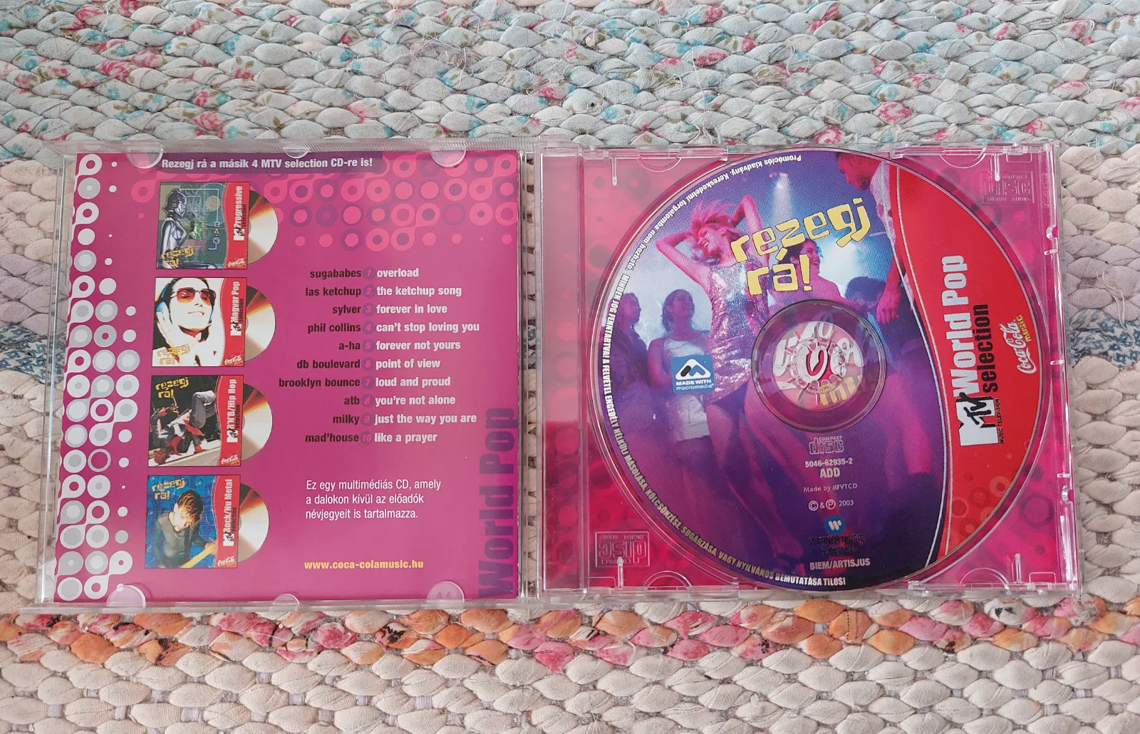 Coca cola zenei CD 2