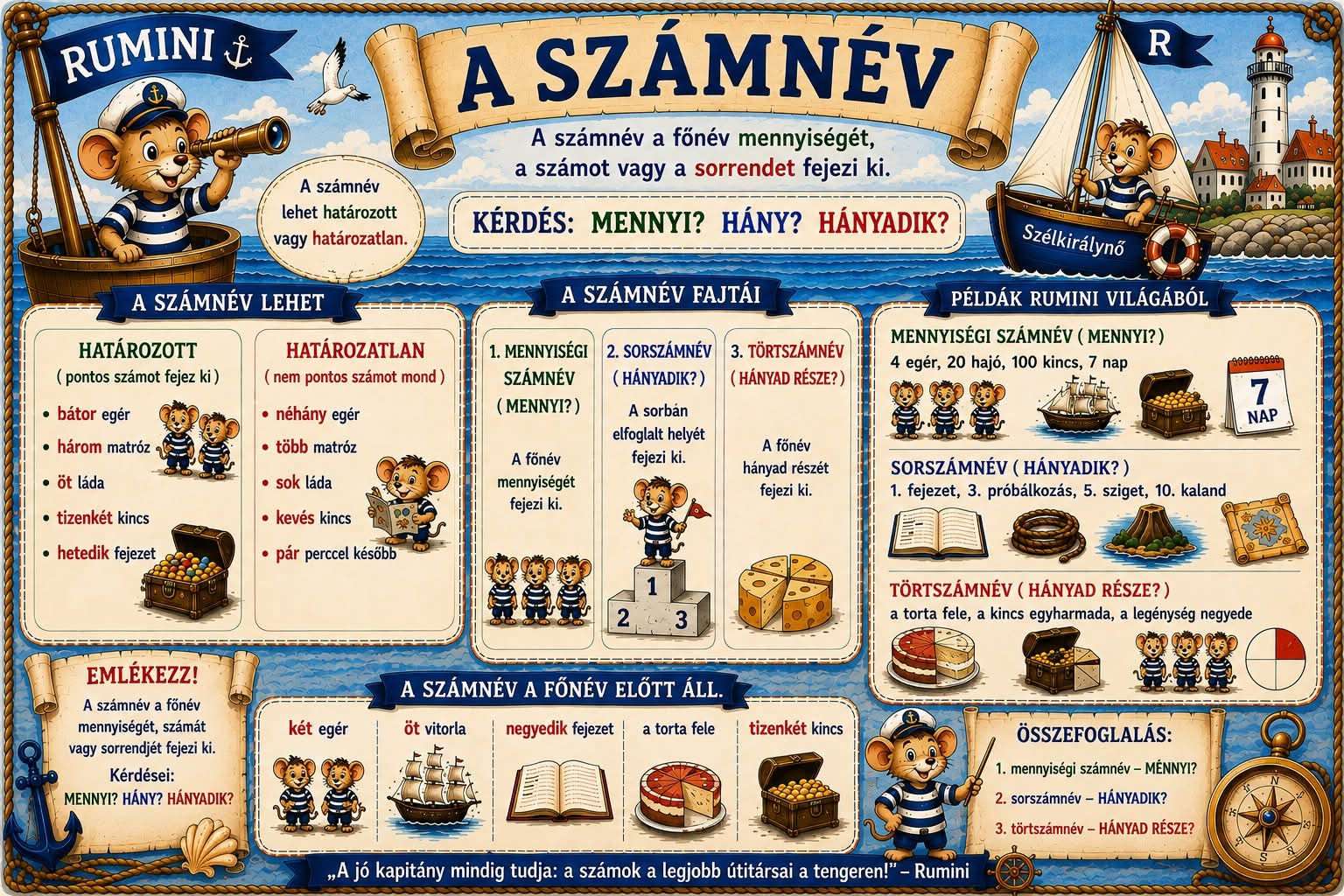 Ruminis segédtáblák 1