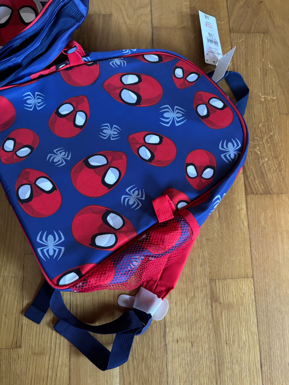 Matalan Spiderman hátizsák + uzsonnás táska 2