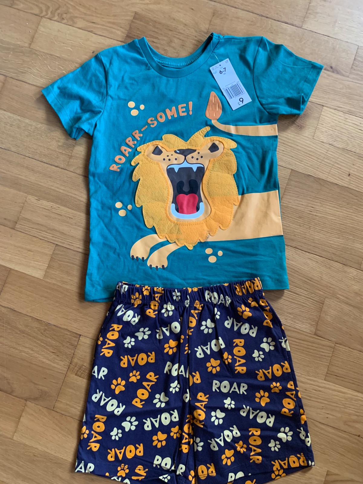 6/7 év-122 Matalan nyári szett vagy pizsama,Új! 1