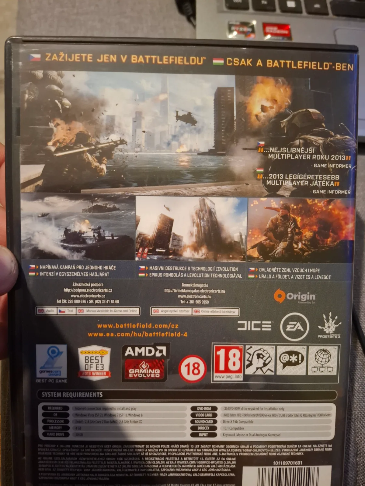 Battlefield 4 PC DVD-ROM FPS játék 3