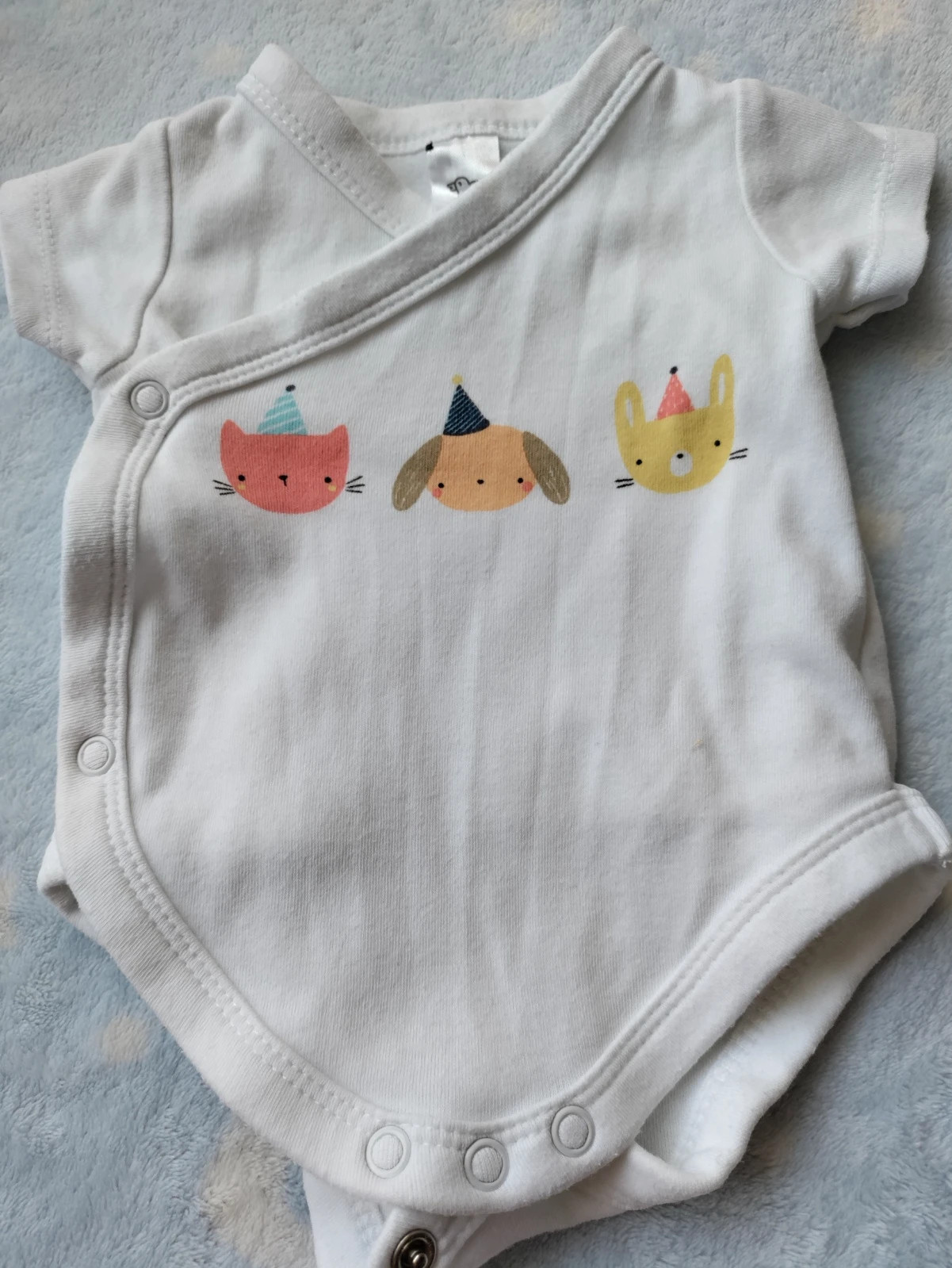 BabyClub átlapolós body szett 56-62-es méret 2