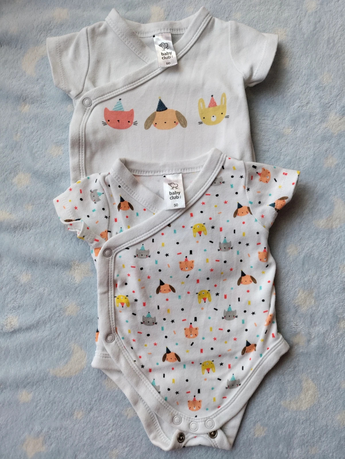 BabyClub átlapolós body szett 56-62-es méret 1