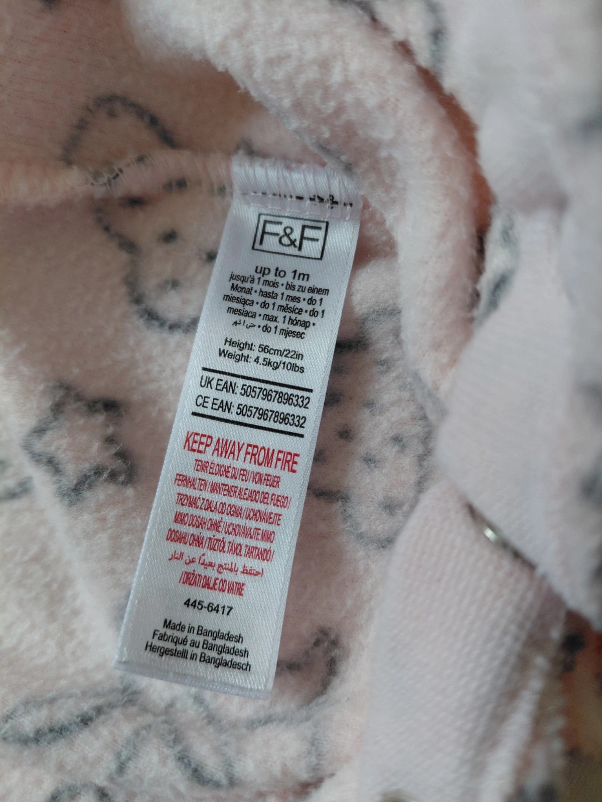F&F 56-os bolyhos plüss rugi 4