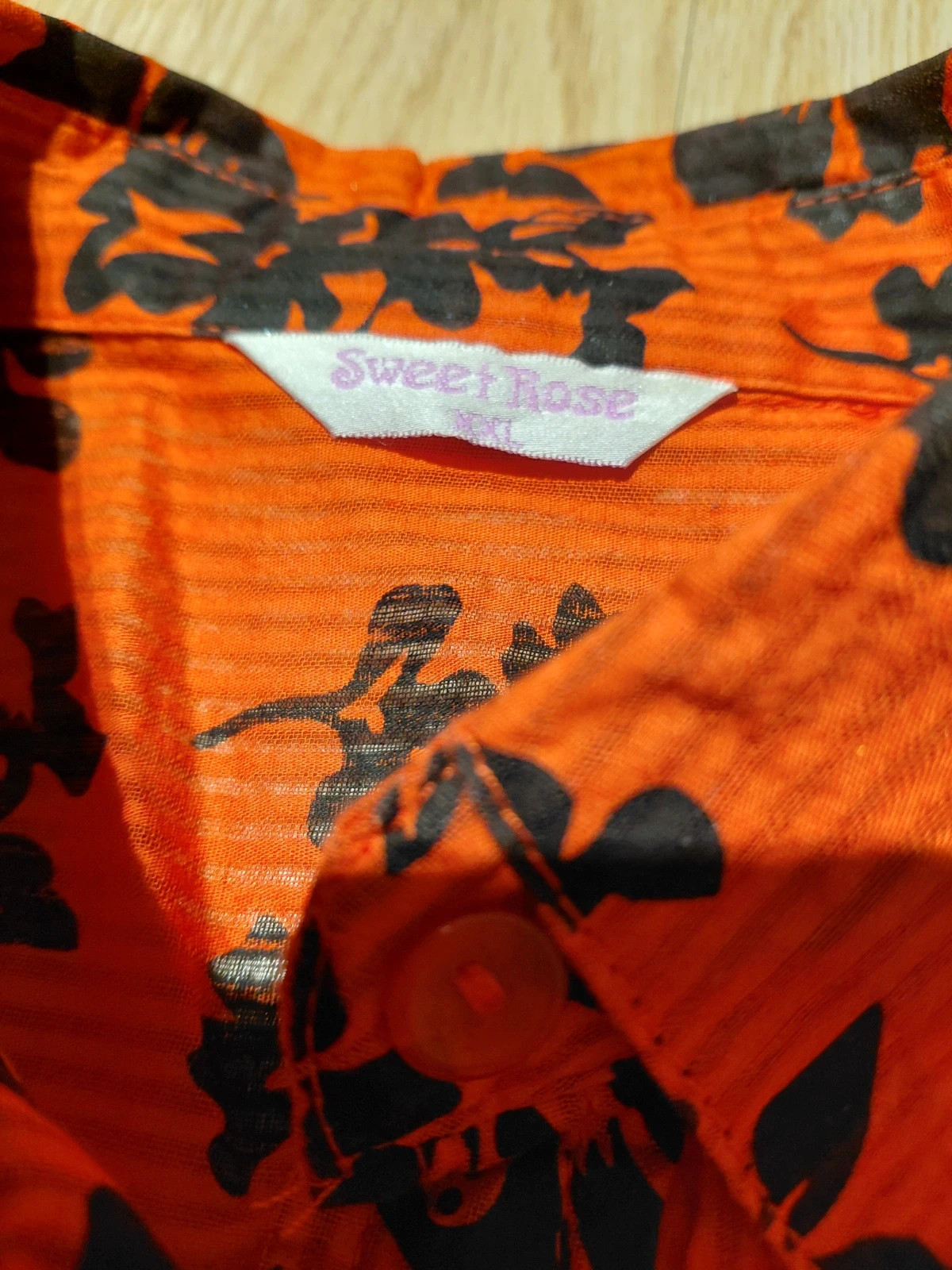 Sweet Rose piros ing/blúz XXL-es 4
