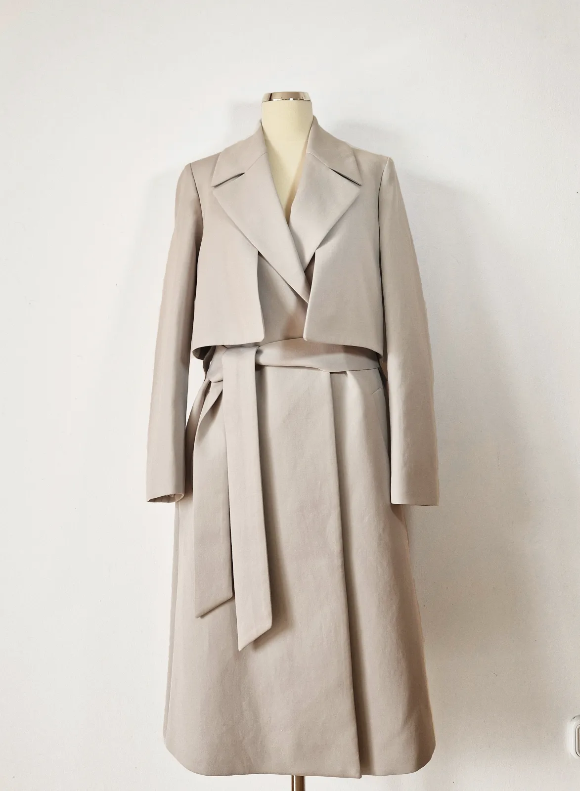 Crystal gray transitional jacket