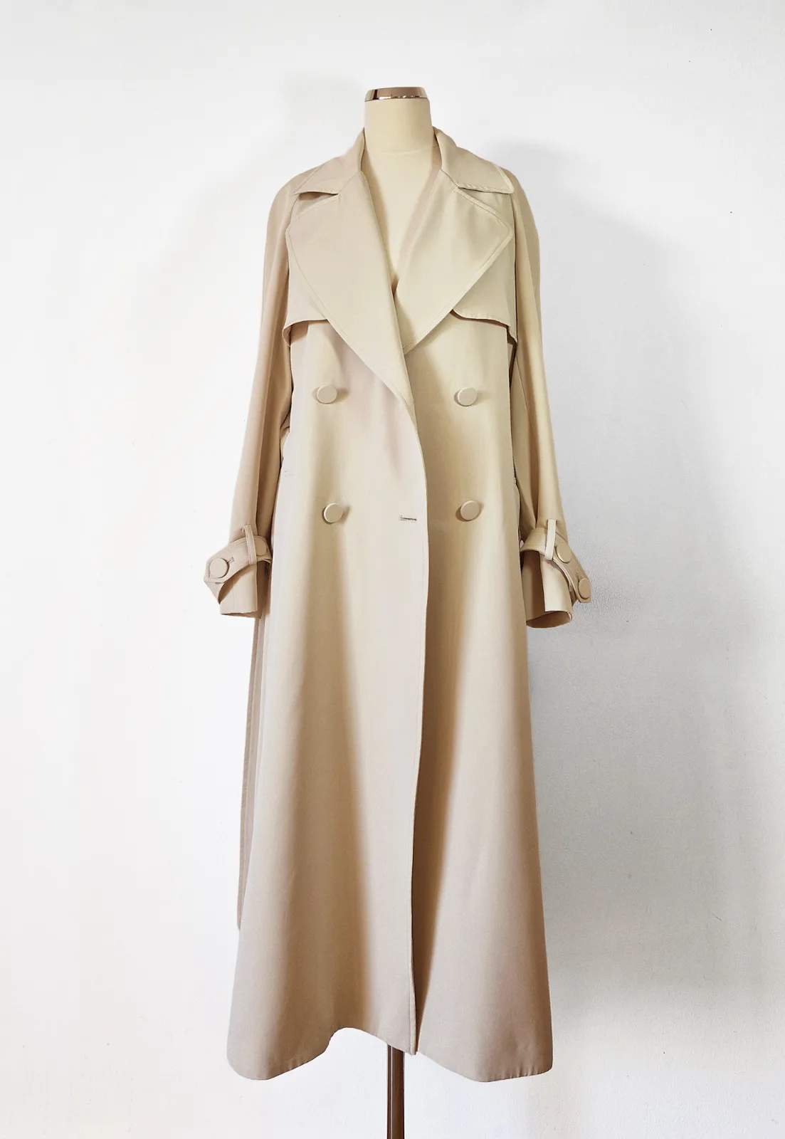 Lars seashell cream balloon jacket