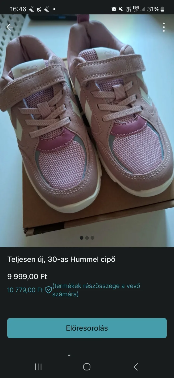 Hummel 30 méretű új cipő 1