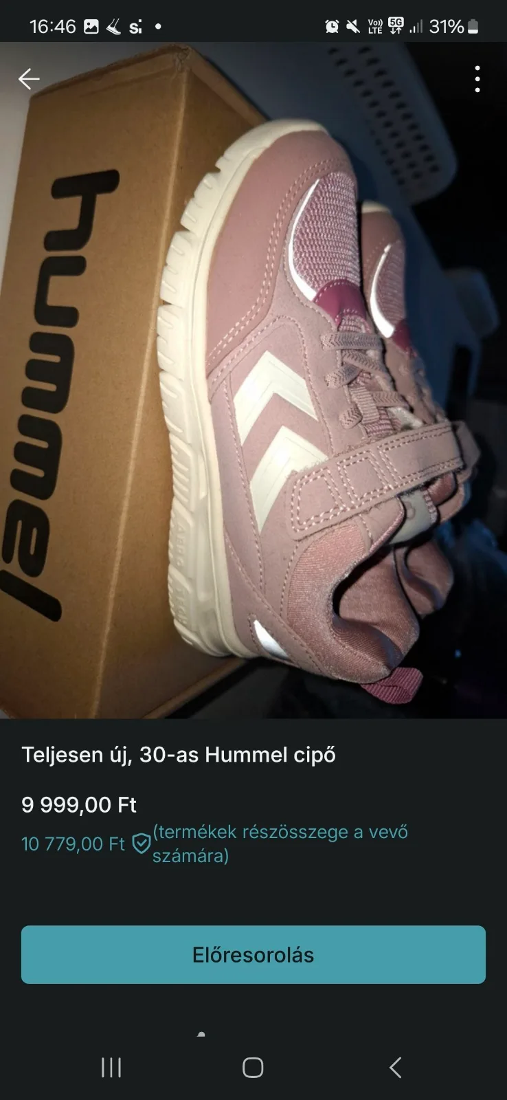 Hummel 30 méretű új cipő 2