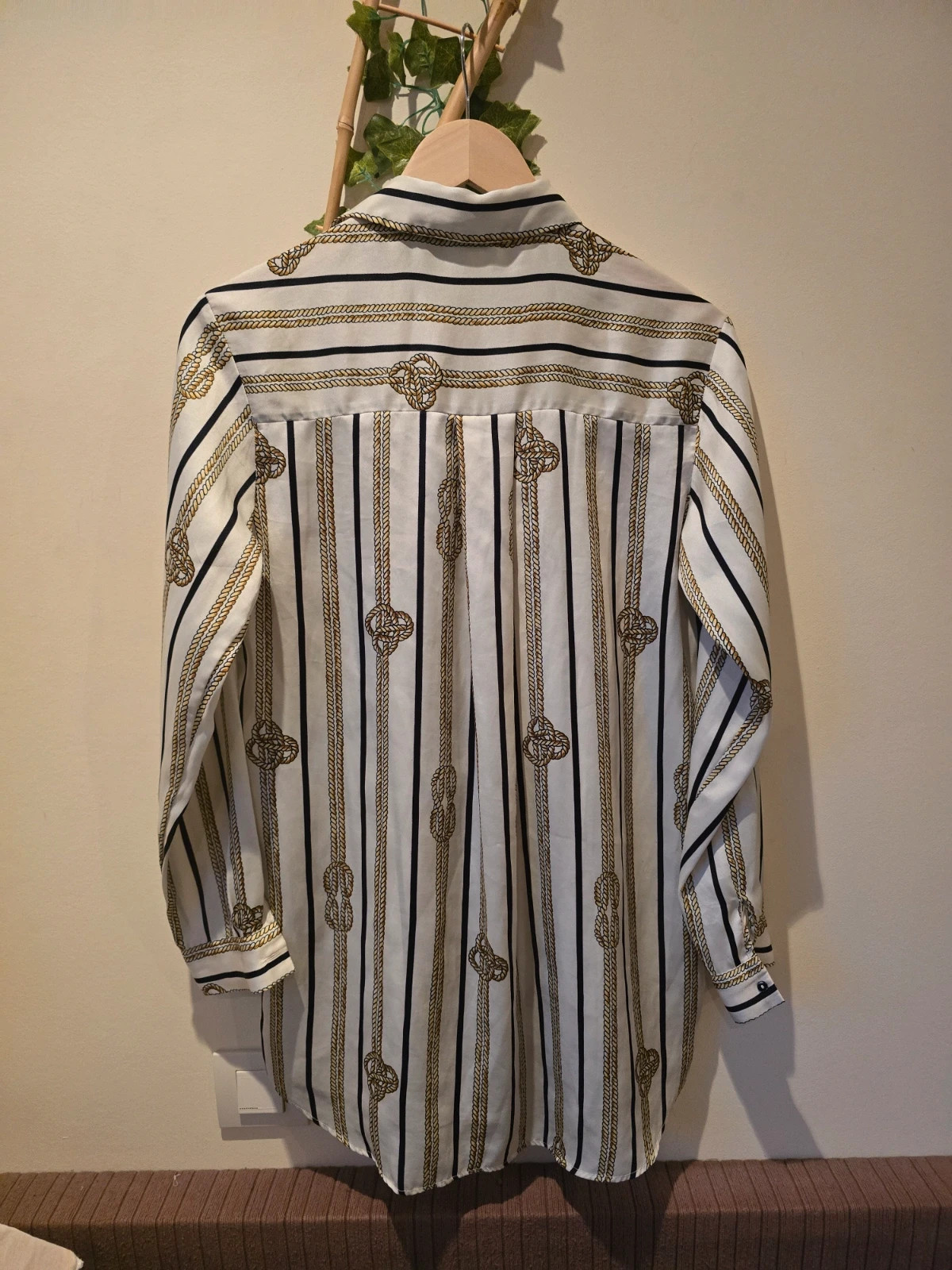 Camisa satinada de Zara-talla S-perfecto estado 2