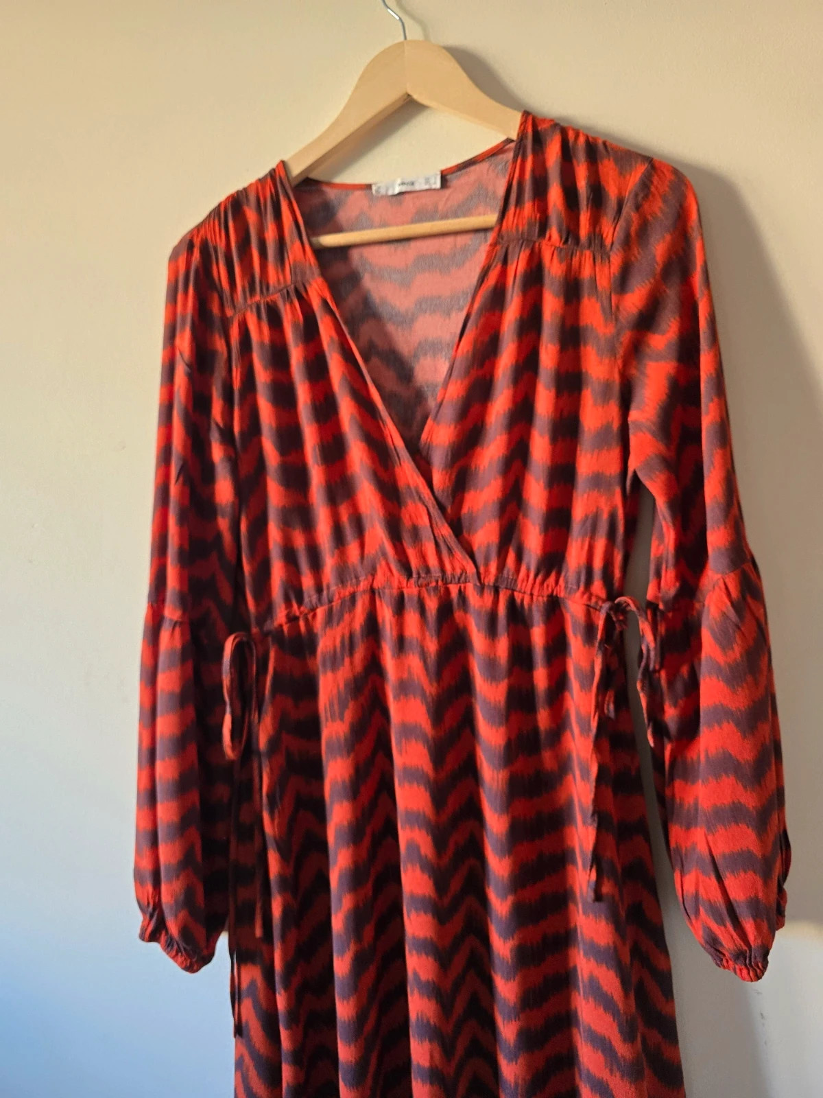 Vestido largo estampado Mango MNG | Talla S 3