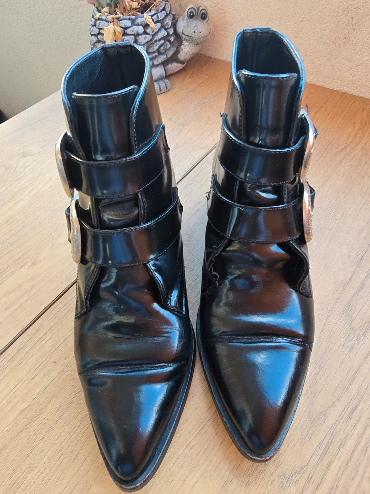 Botines negros de piel de Bimba y Lola-talla 38-leer descripcion 3