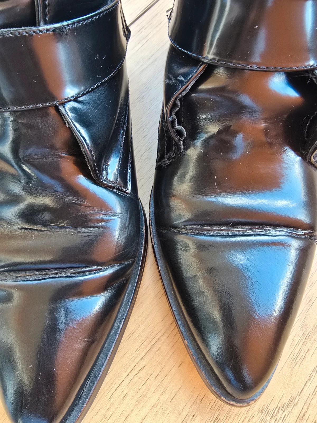 Botines negros de piel de Bimba y Lola-talla 38-leer descripcion 4