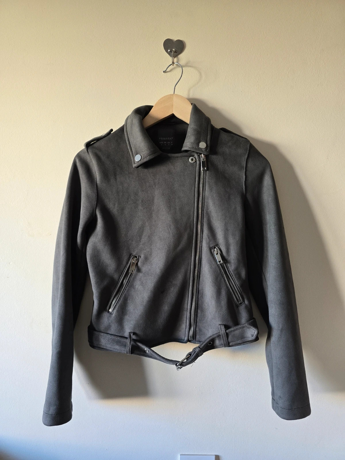 Cazadora ante gris de Primark-talla S 1