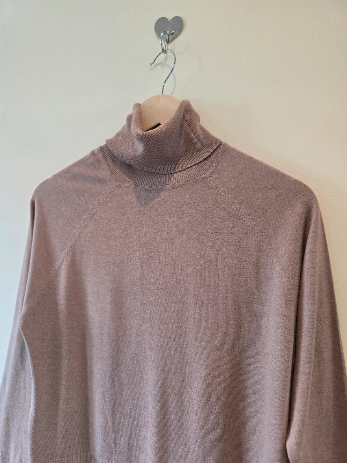 Jersey de punto fino beige de Mango-talla S 3