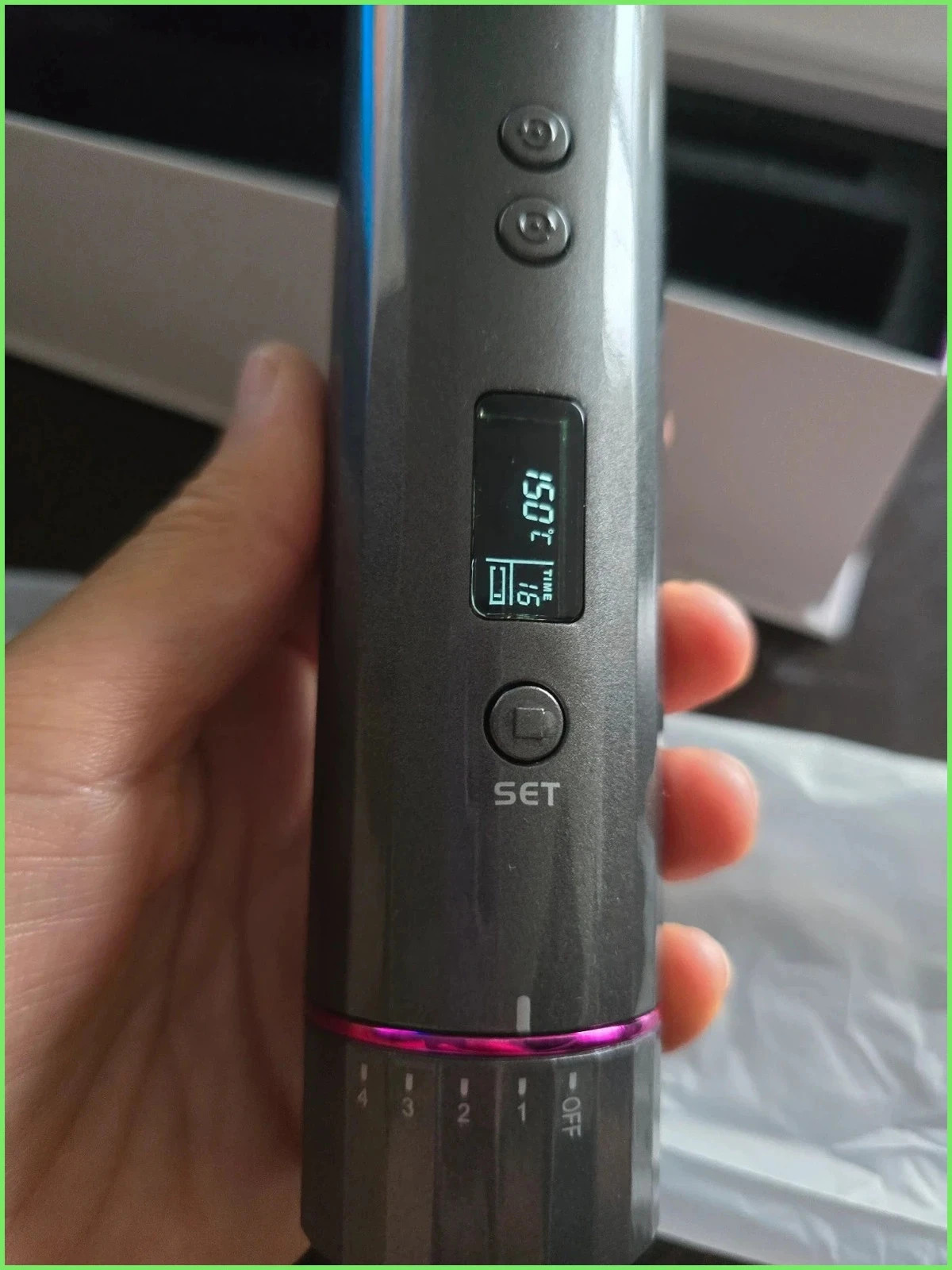 Rizador de pelo automático inalámbrico MDj-808 (Sin cable / Portátil) 4