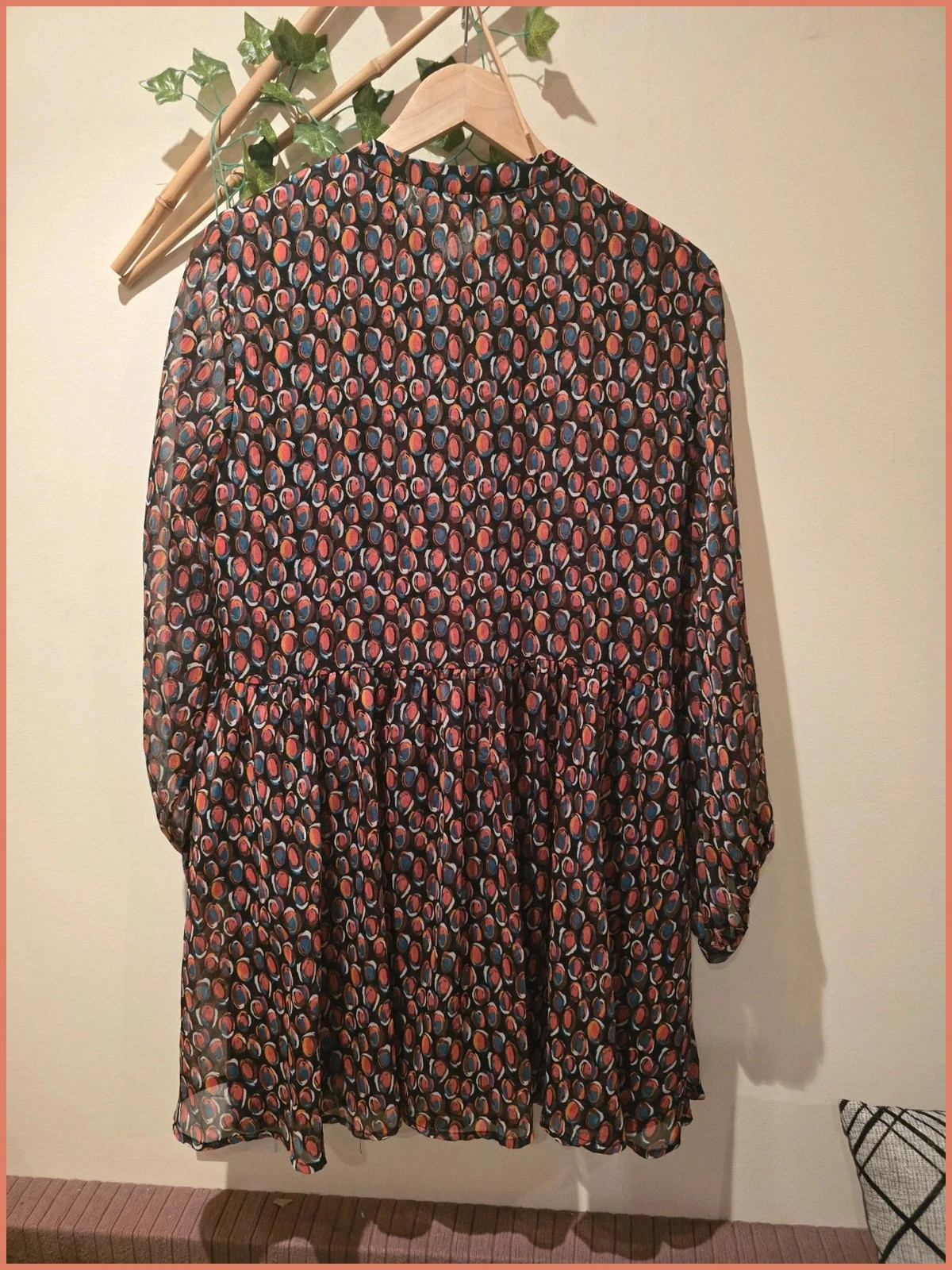 Vestido de gasa de Sfera -talla S-estado perfecto! 2