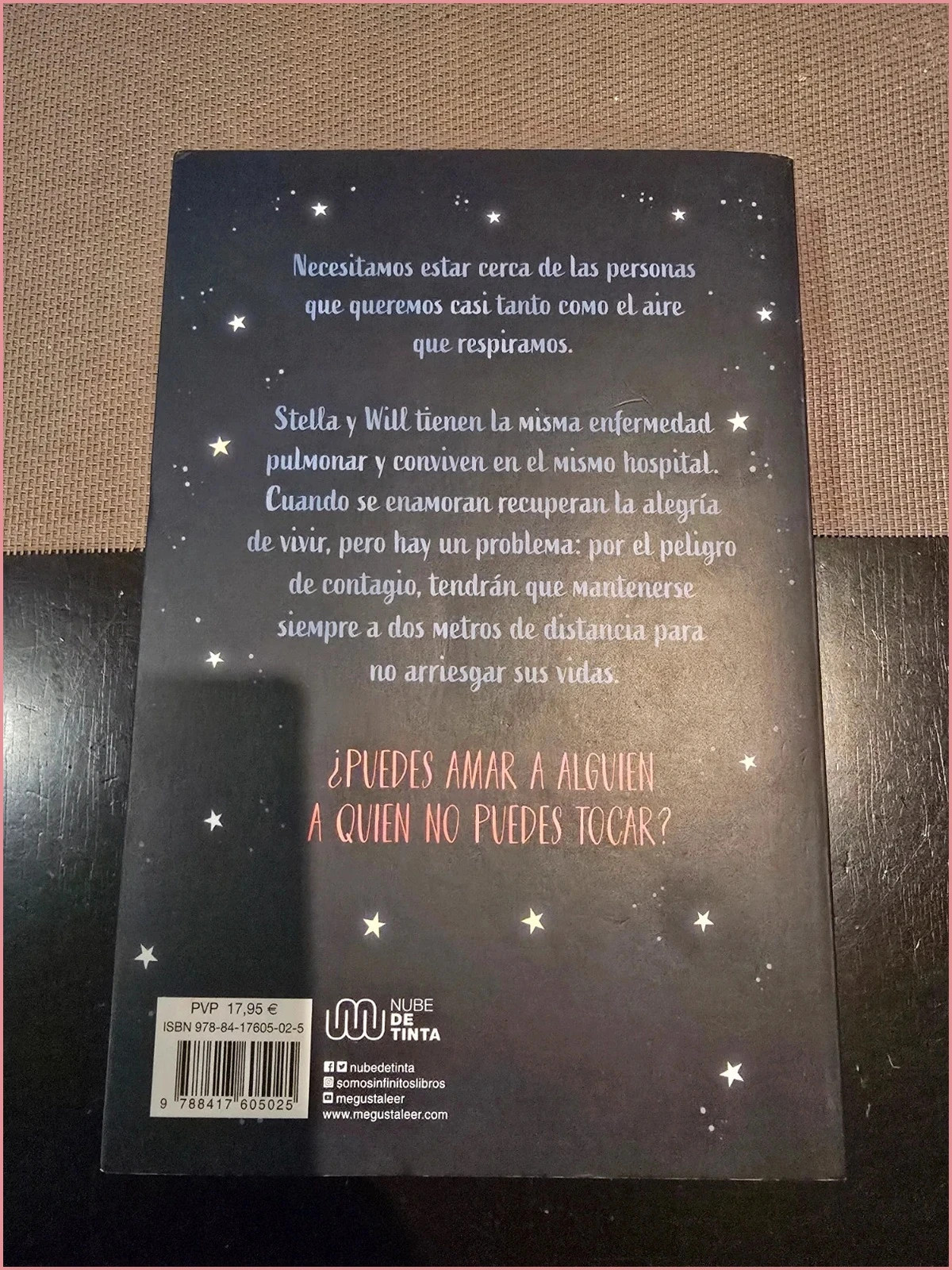 Libro A dos metros de ti. 2