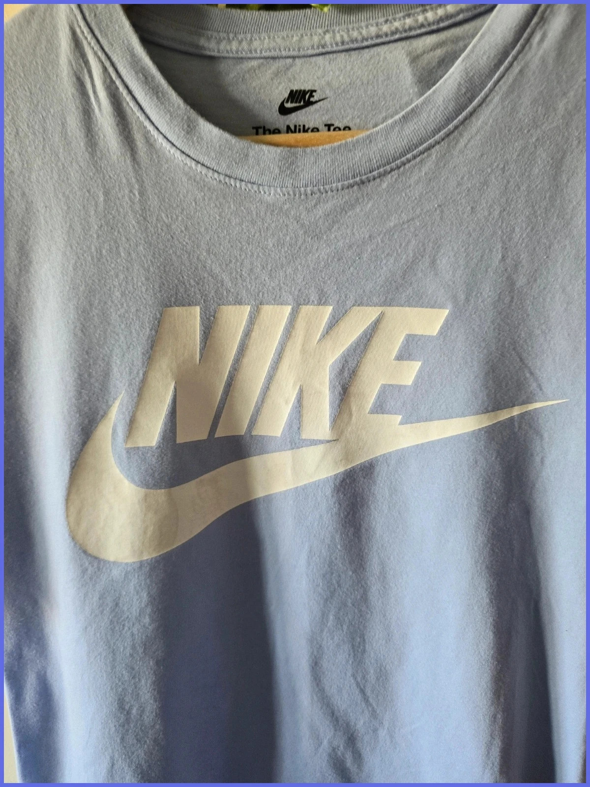 Camiseta azul claro de Nike-talla S(leere descripcion) 4