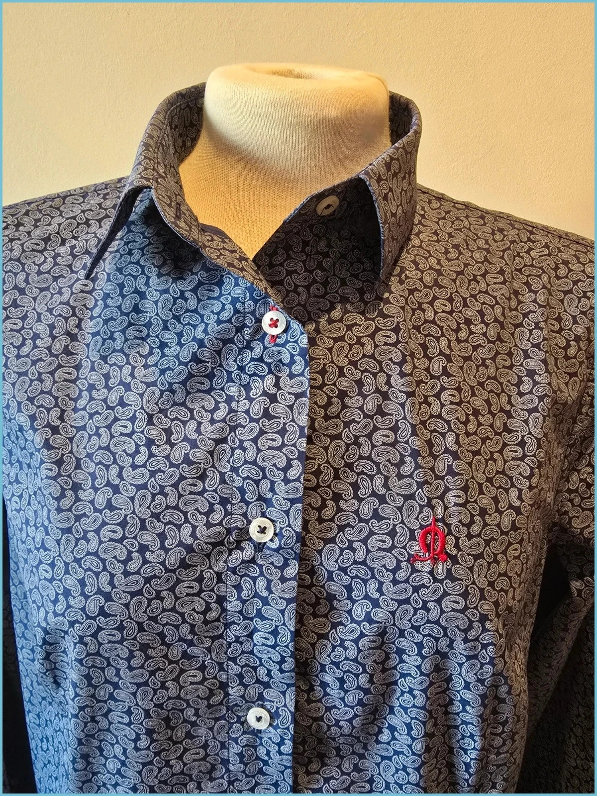 Camisa azul El Caballo 4