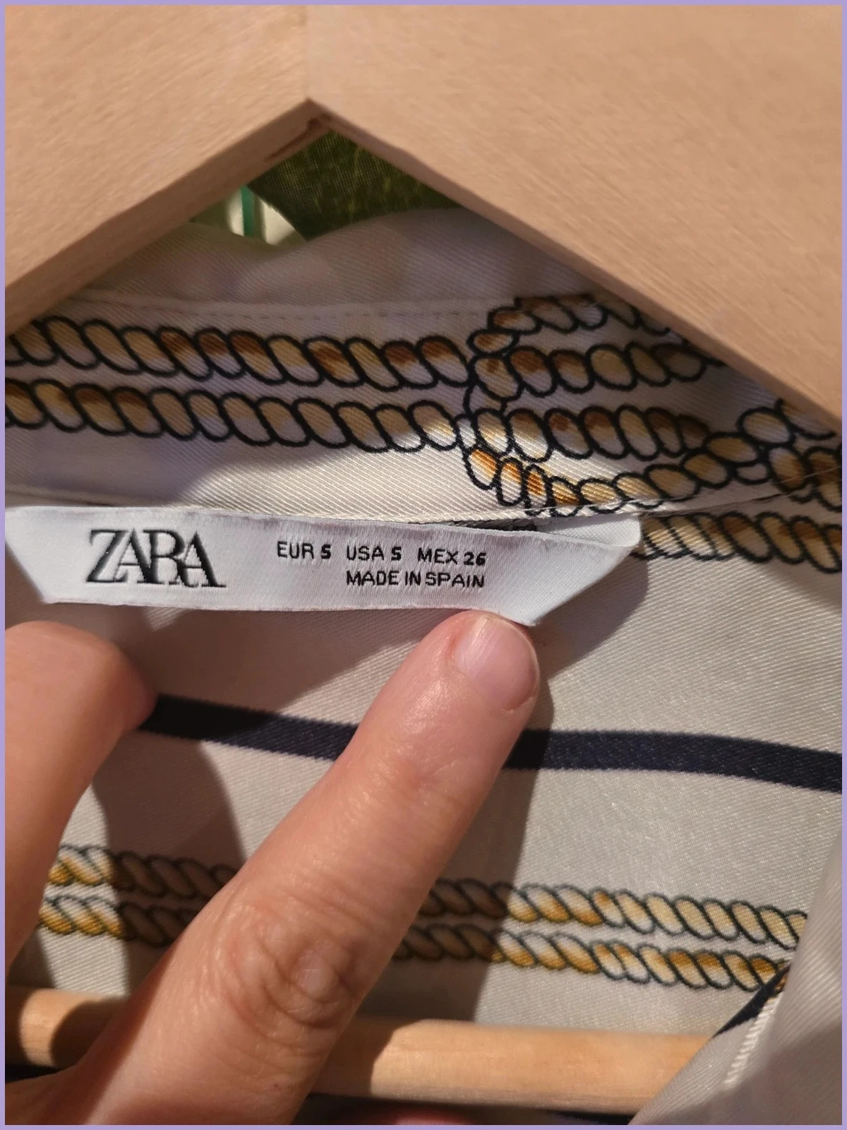 Camisa satinada de Zara-talla S-perfecto estado 3