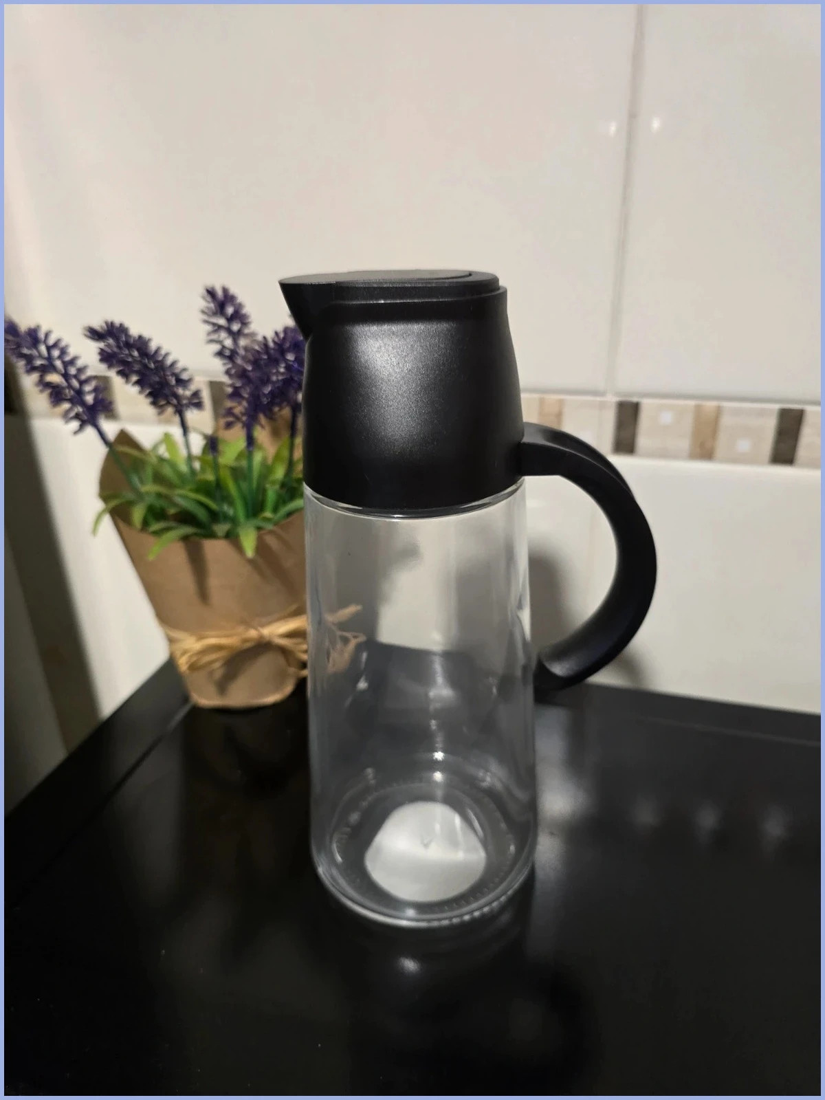 Aceitera / Vinagrera de Cristal con Sistema Antigoteo - 630 ml 2