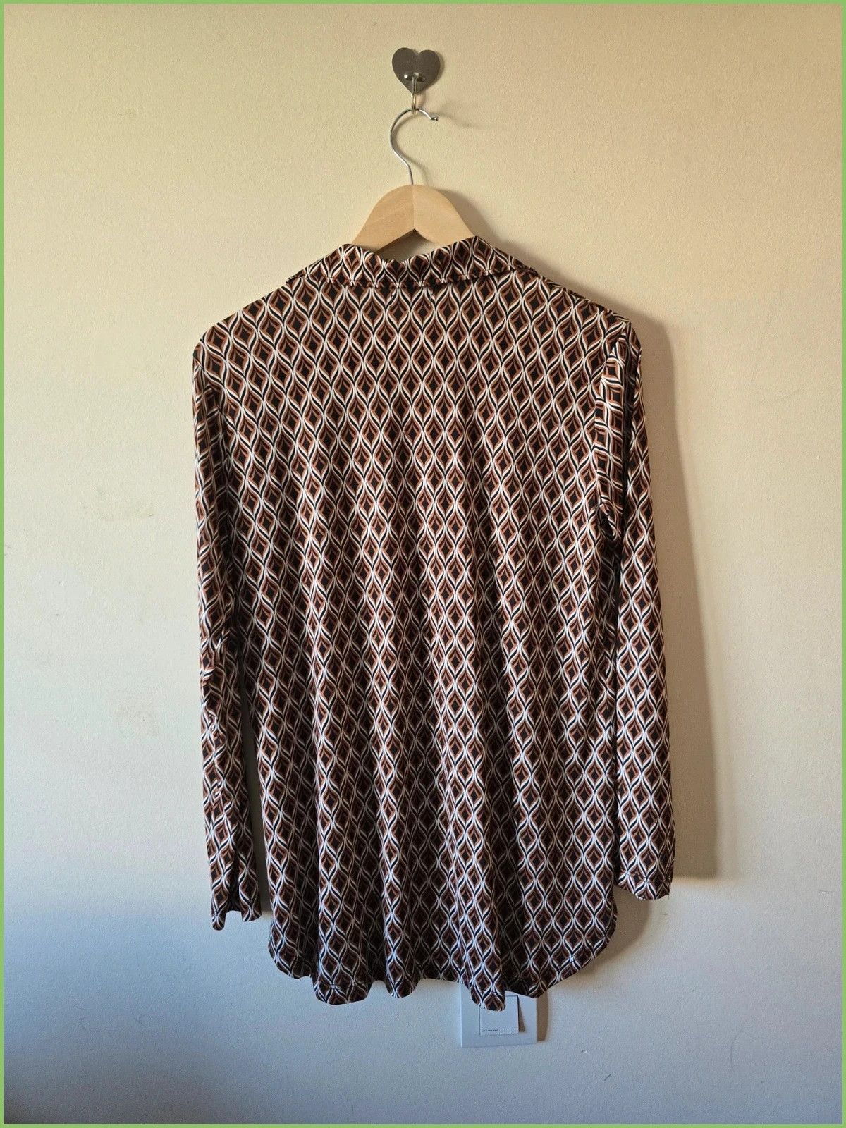 Camisa fluida retro Y2K de Stradivarius-talla M 2