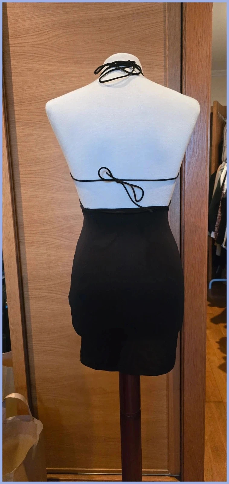 Vestido negro Bershka 2