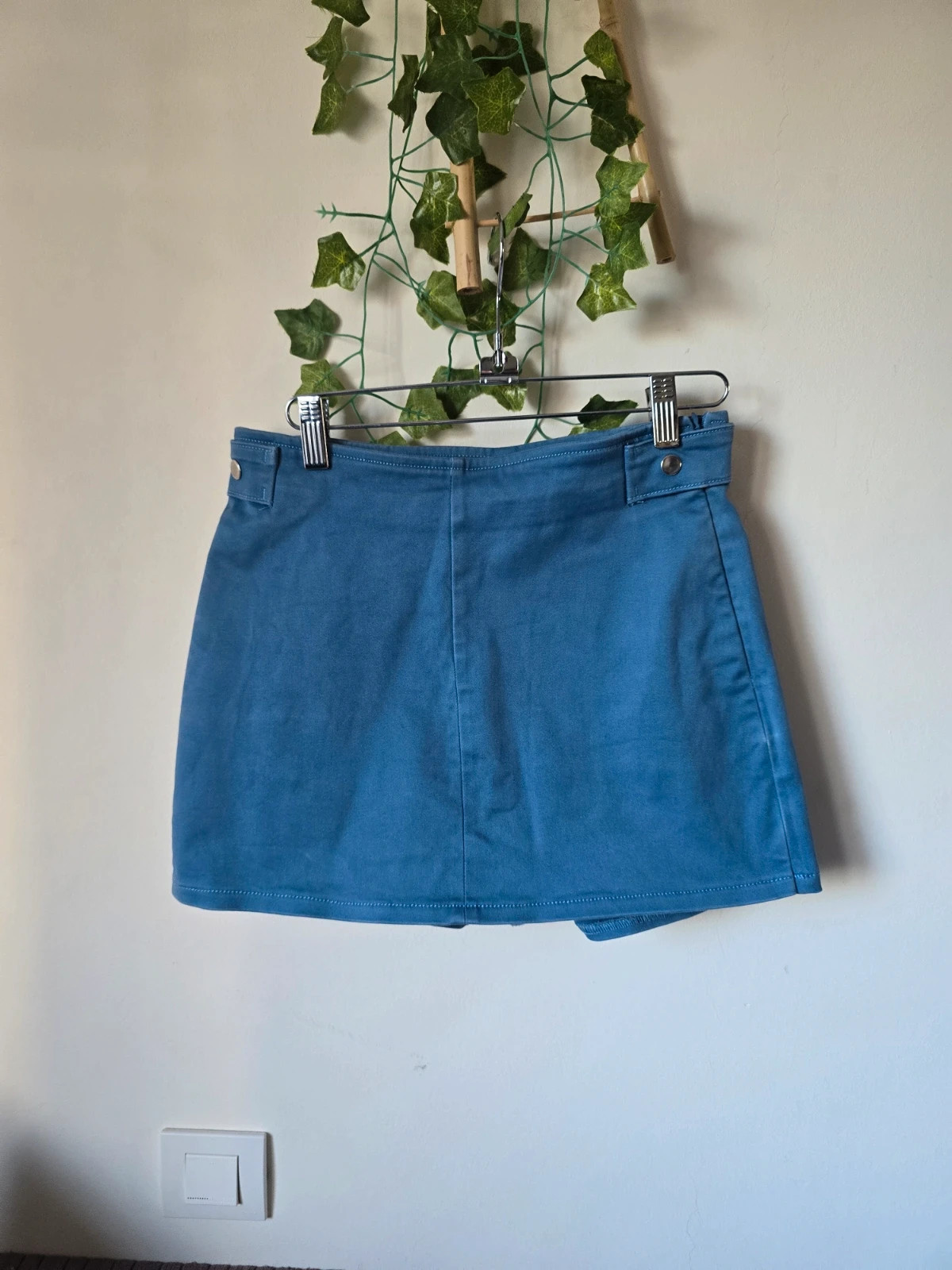 Falda pantalón azul denim Zara - Talla M 1