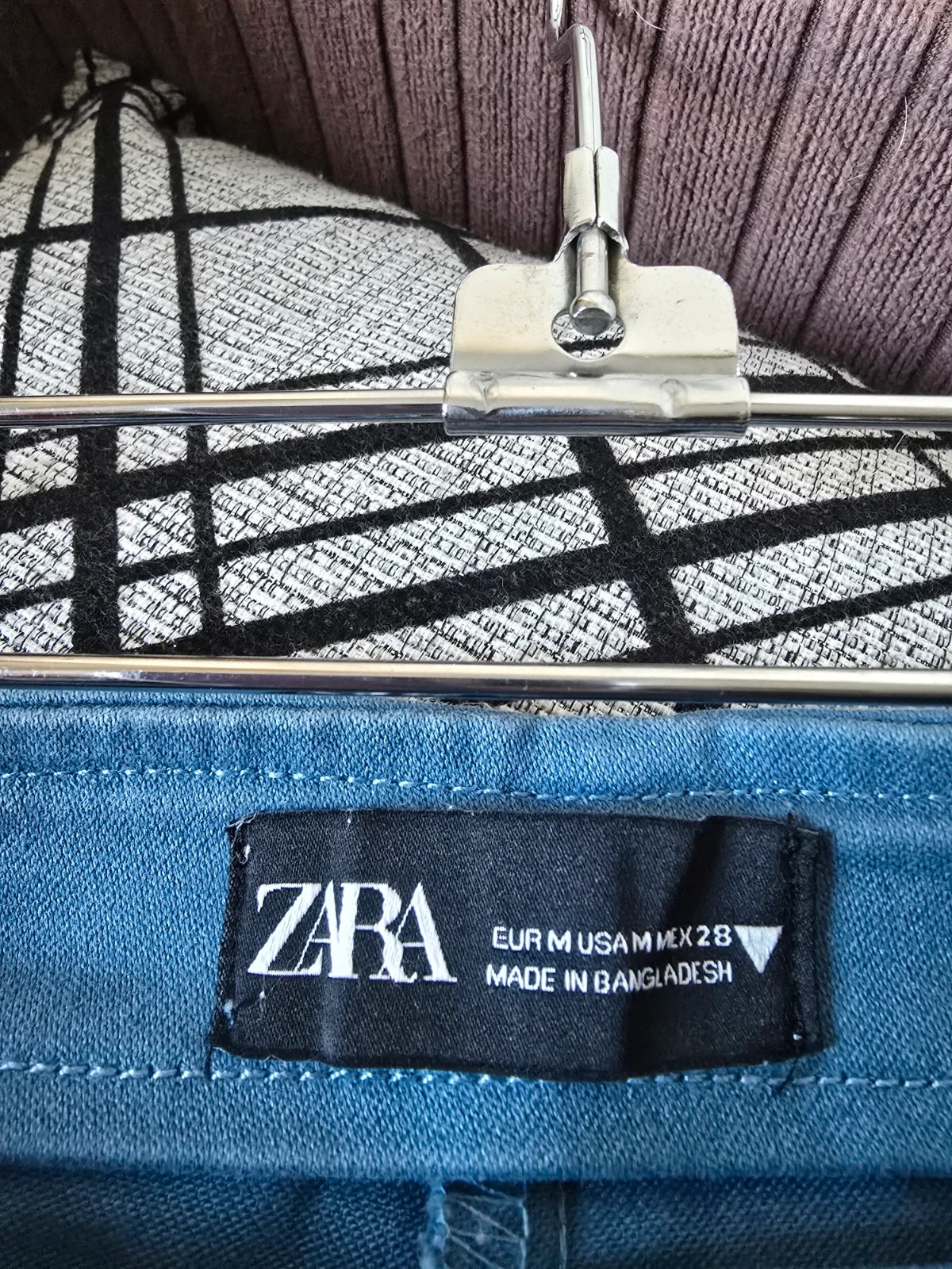 Falda pantalón azul denim Zara - Talla M 3