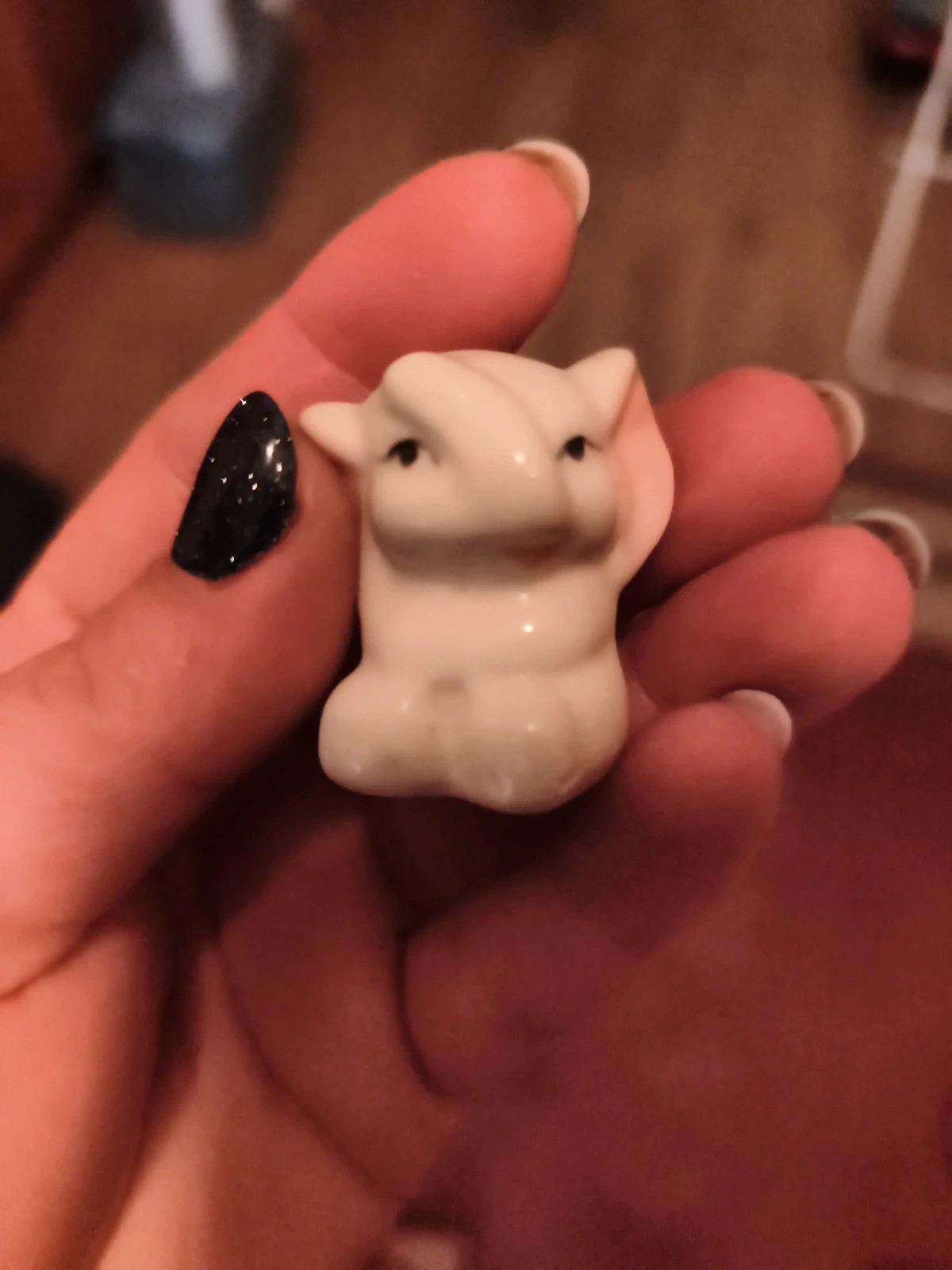 Szerencse mini elefánt 3 cm magas 2