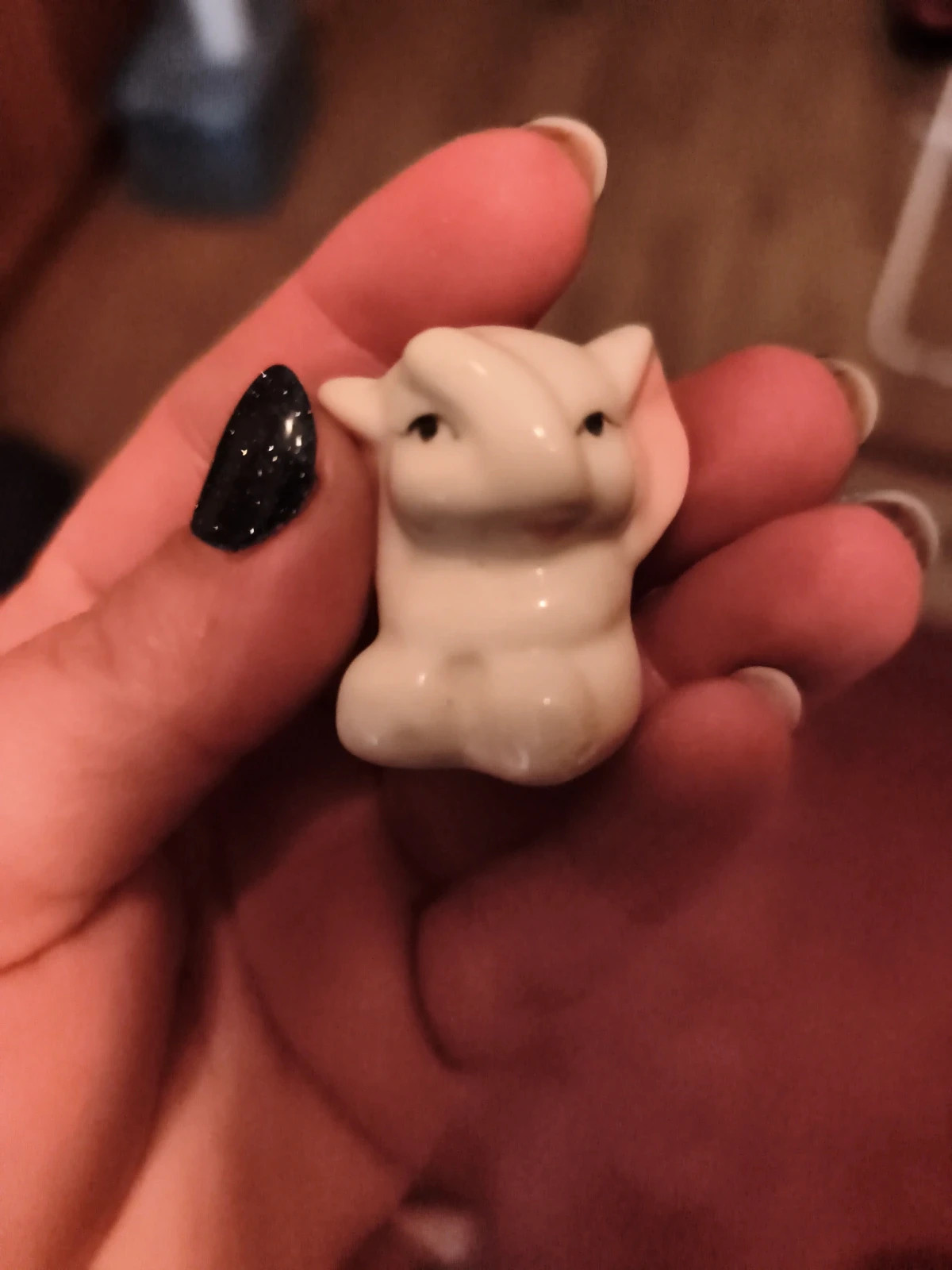 Szerencse mini elefánt 3 cm magas 1