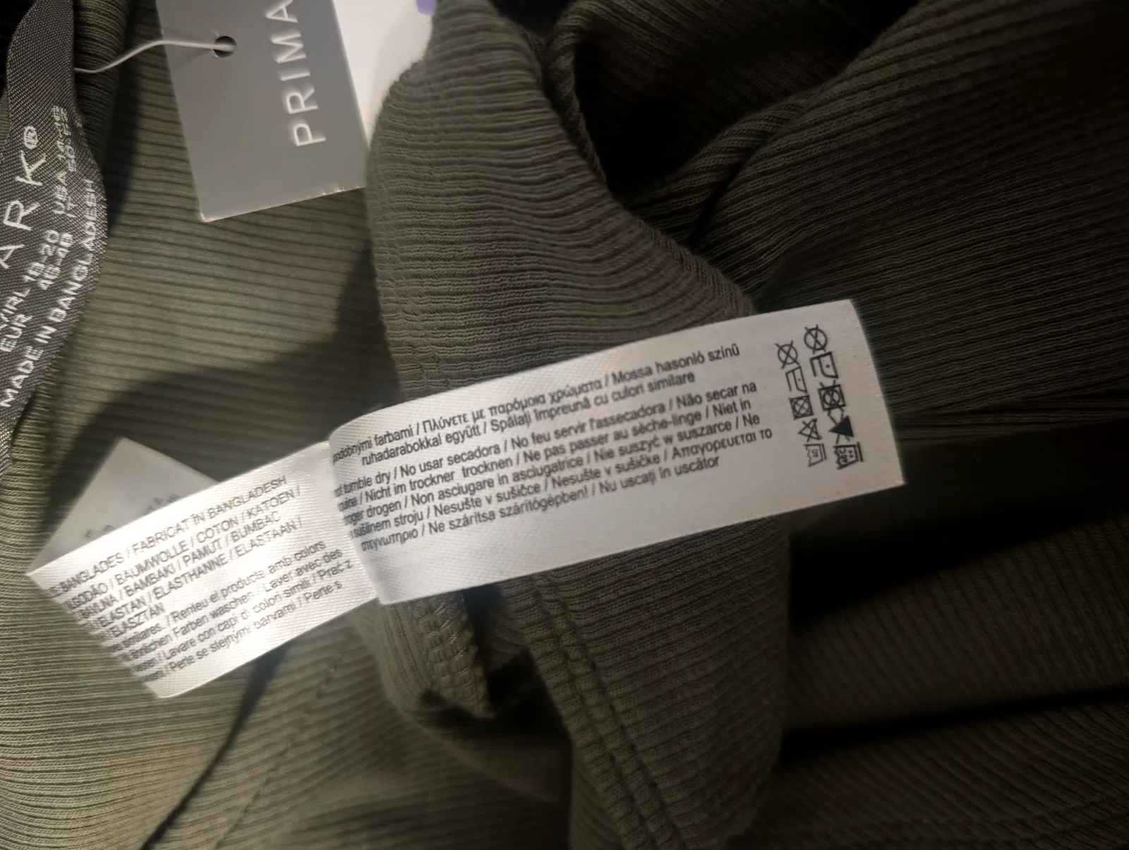 Primark hosszú ujjú női body 3